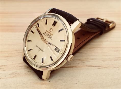 omega constellation silver watch second hand|vintage omega constellation watches 1960s.